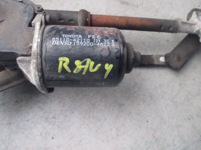 2003 TOYOTA RAV4 MK2 WINDSCREEN WIPER MOTOR & LINKAGE 8511042110