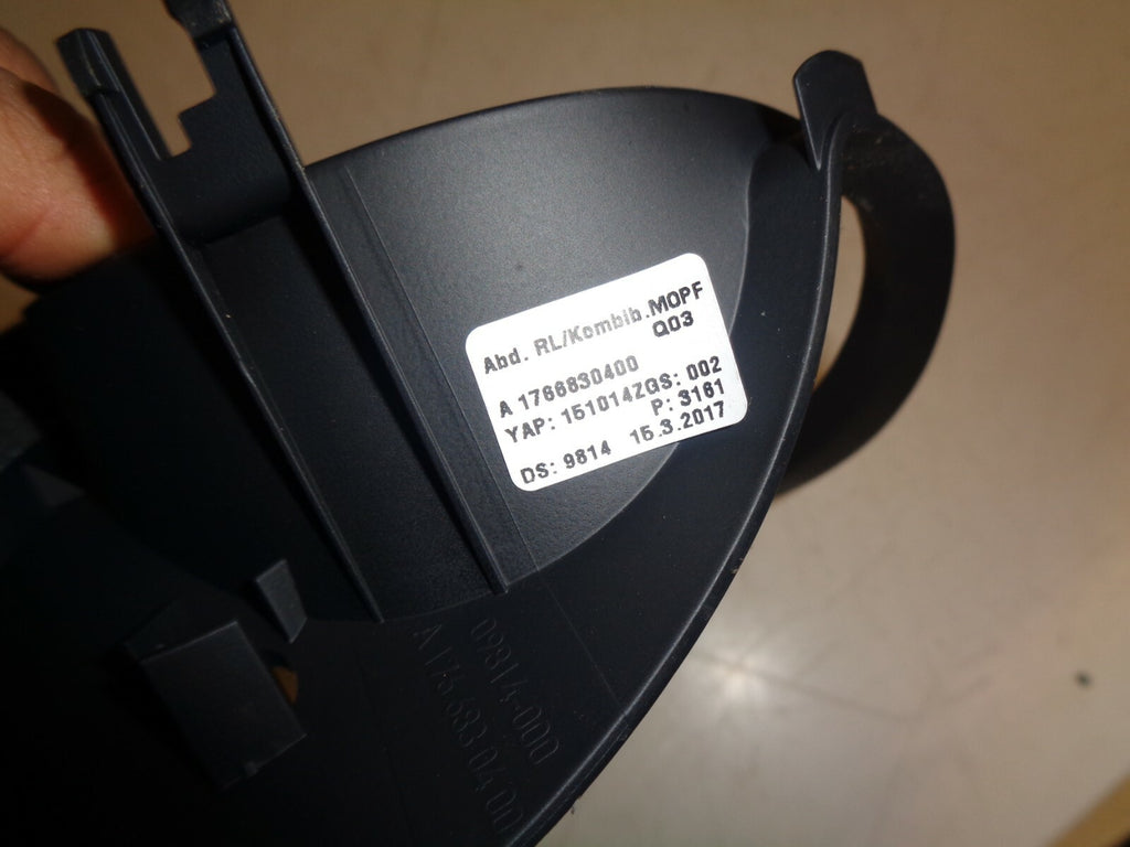 MERCEDES A CLASS A180 2017 W176 SPEEDOMETER SURROUND TRIM A1766830400