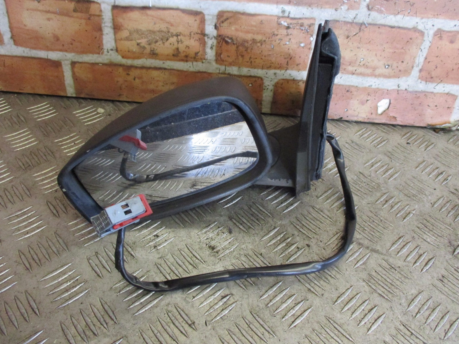 FIAT STILO MULTI  2003 NS PASSENGER SIDE ELECTRIC DOOR WING MIRROR BLACK 0158459