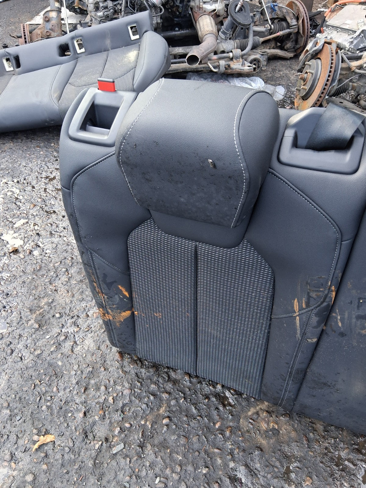 2024 AUDI A1 S LINE MK2 GB OSR DRIVER SIDE REAR RIGHT SEAT BENCH SEAT TOP ONLY