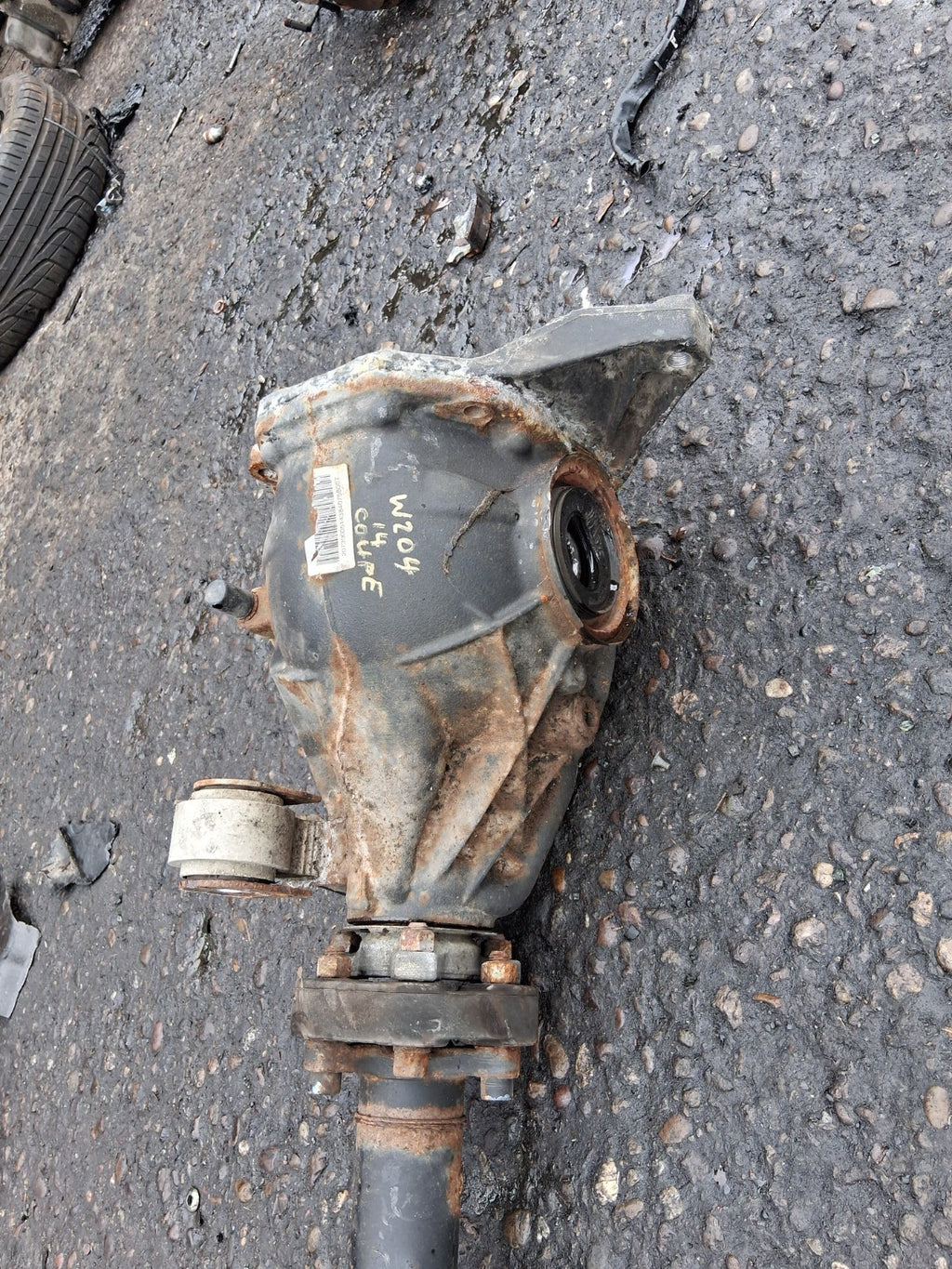 2014 MERCEDES BENZ C CLASS W204 2.1 DIESEL REAR DIFF DIFFERENTIAL