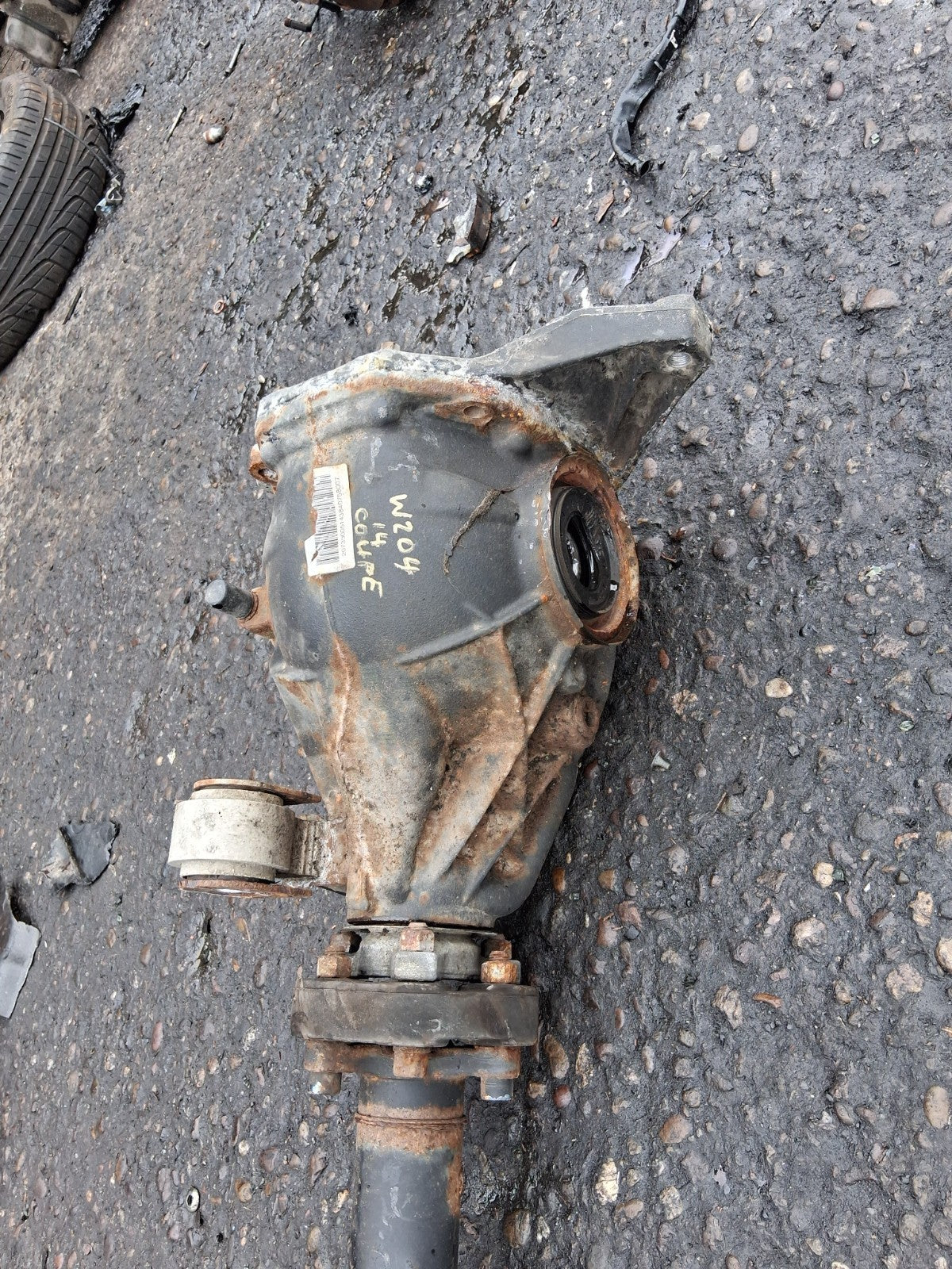 2014 MERCEDES BENZ C CLASS W204 2.1 DIESEL REAR DIFF DIFFERENTIAL