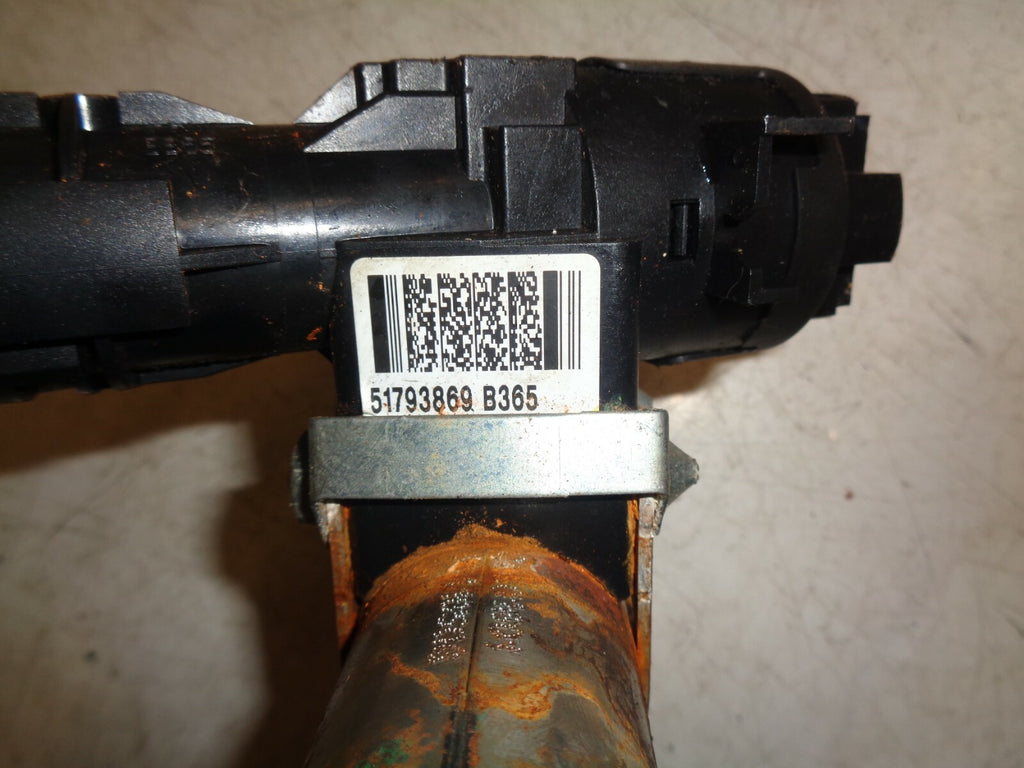 FIAT BRAVO MK2 2008 IGNITION LOCK STEERING LOCK WITH KEY 51793869
