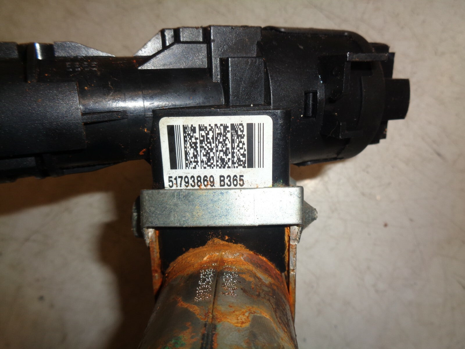FIAT BRAVO MK2 2008 IGNITION LOCK STEERING LOCK WITH KEY 51793869
