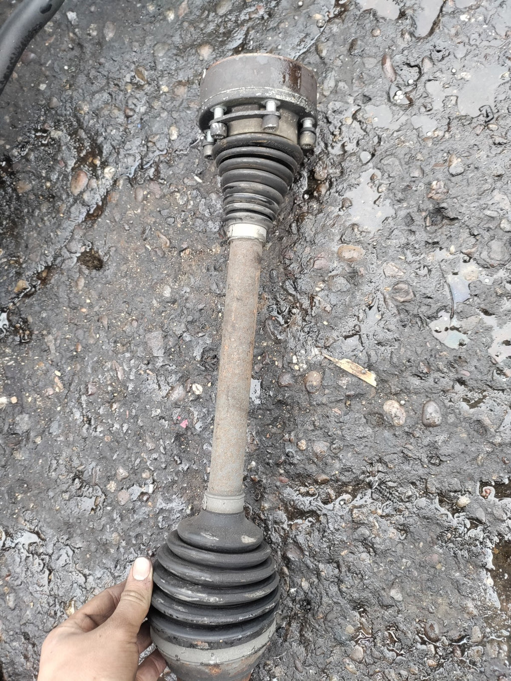 VW VOLKSWAGEN GOLF MK7 1.6 DIESEL 2017 NS PASSENEGR SIDE FRONT DRIVESHAFT