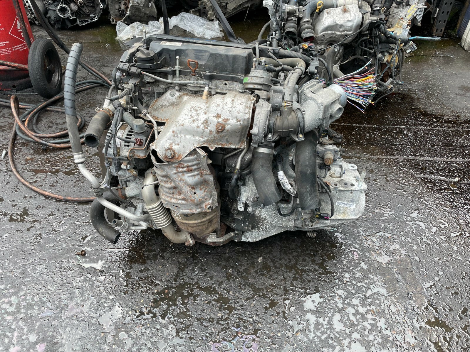 HONDA CIVIC MK9 2014 1.6 DIESEL I-DTEC BARE ENGINE WITH PUMP INJECTORS N16A1