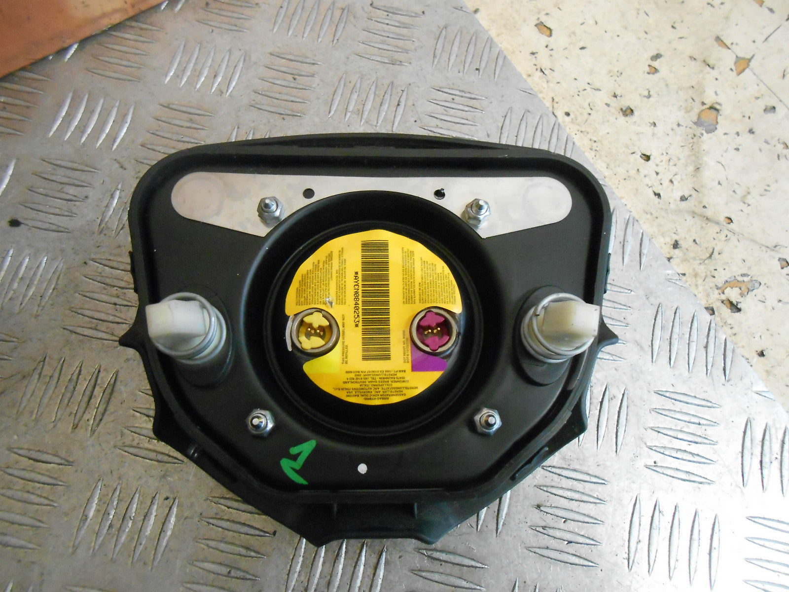 VAUXHALL VECTRA C 2003 STEERING WHEEL AIRBAG UNIT 13112813