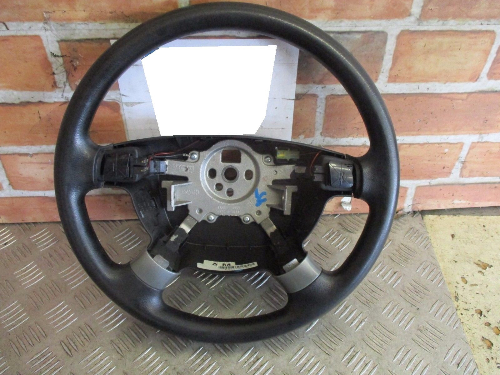 CHEVROLET AVEO 2010 4 SPOKE STEERING WHEEL