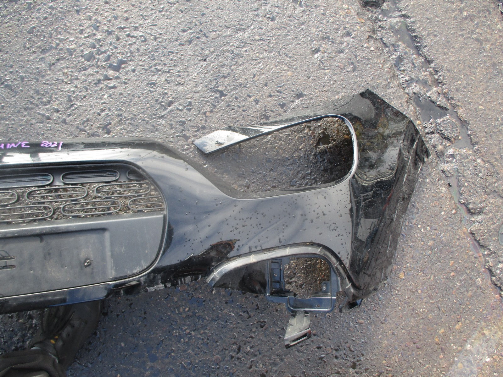 CITROEN C3 MK3 2021 FACELIFT FRONT GRILL & UPPER BUMPER BLACK