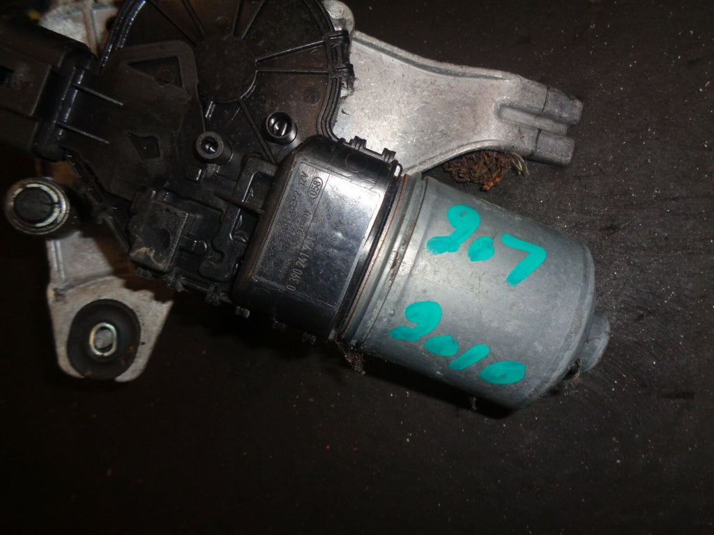 PEUGEOT 207 2010 3 DOOR FRONT WINDSCREEN WIPER MOTOR & LINKAGE 9650380880