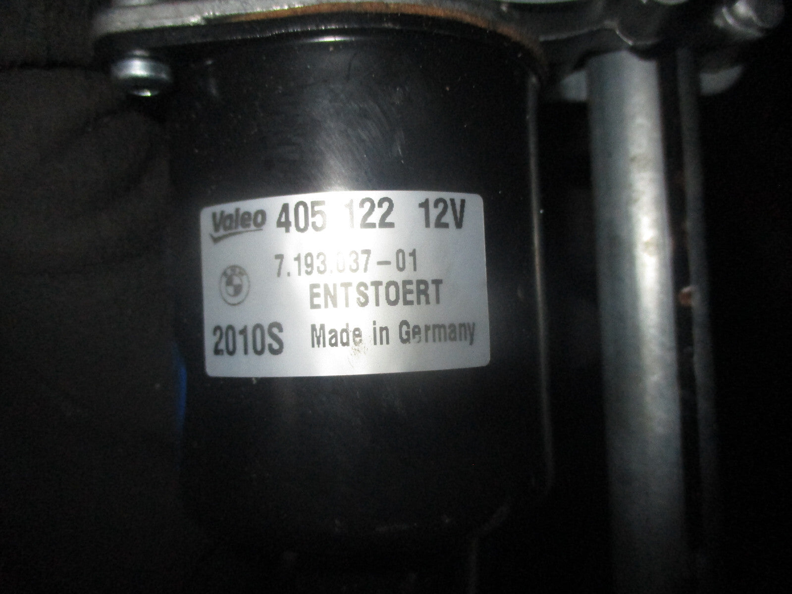 BMW 1 SERIES 2010 E87 FRONT WIPER MOTOR & LINKAGES 719303701