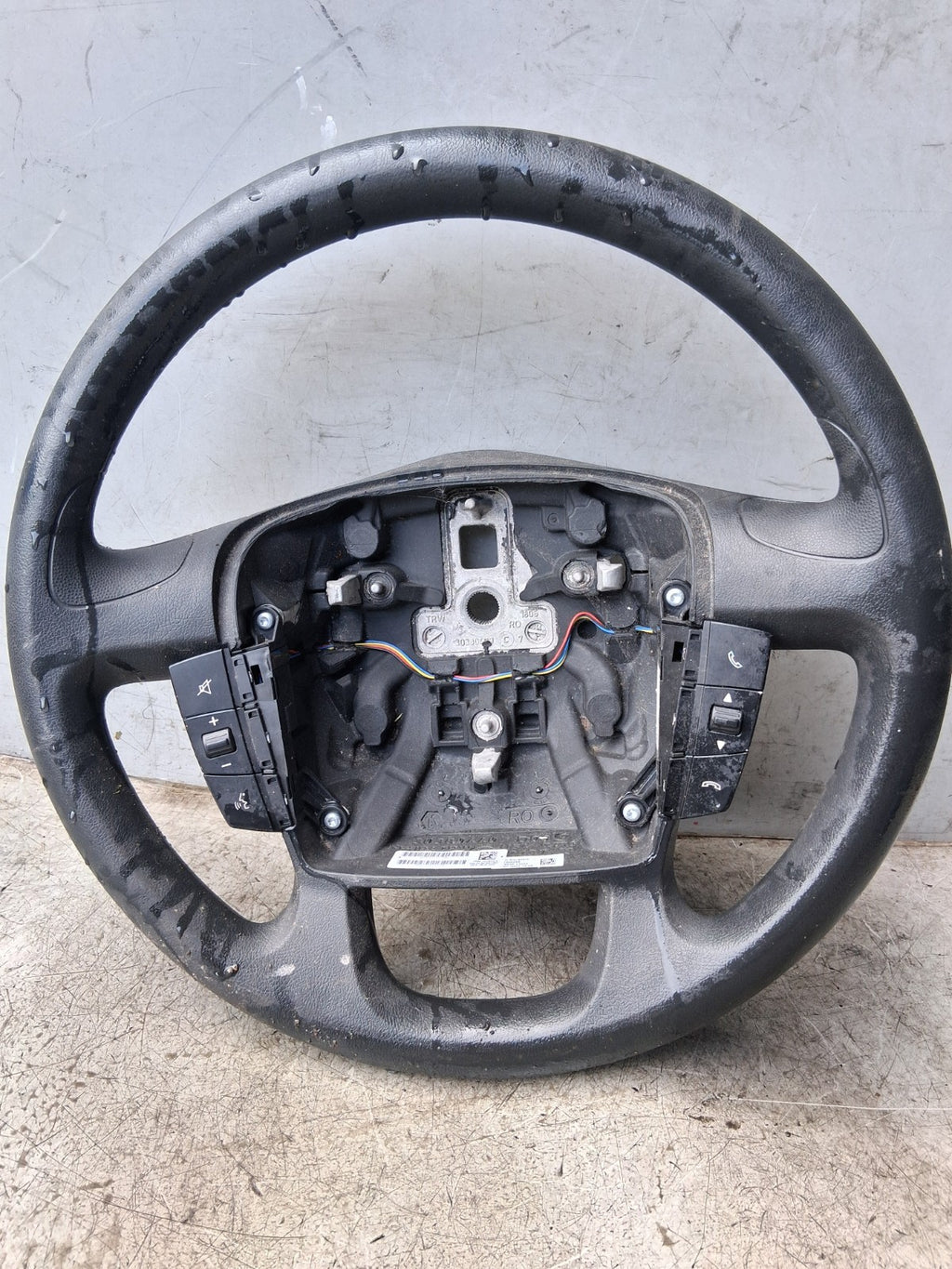 2023 VAUXHALL MOVANO C MK3 MULTIFUNCTIONAL STEERING WHEEL BLACK 30380440