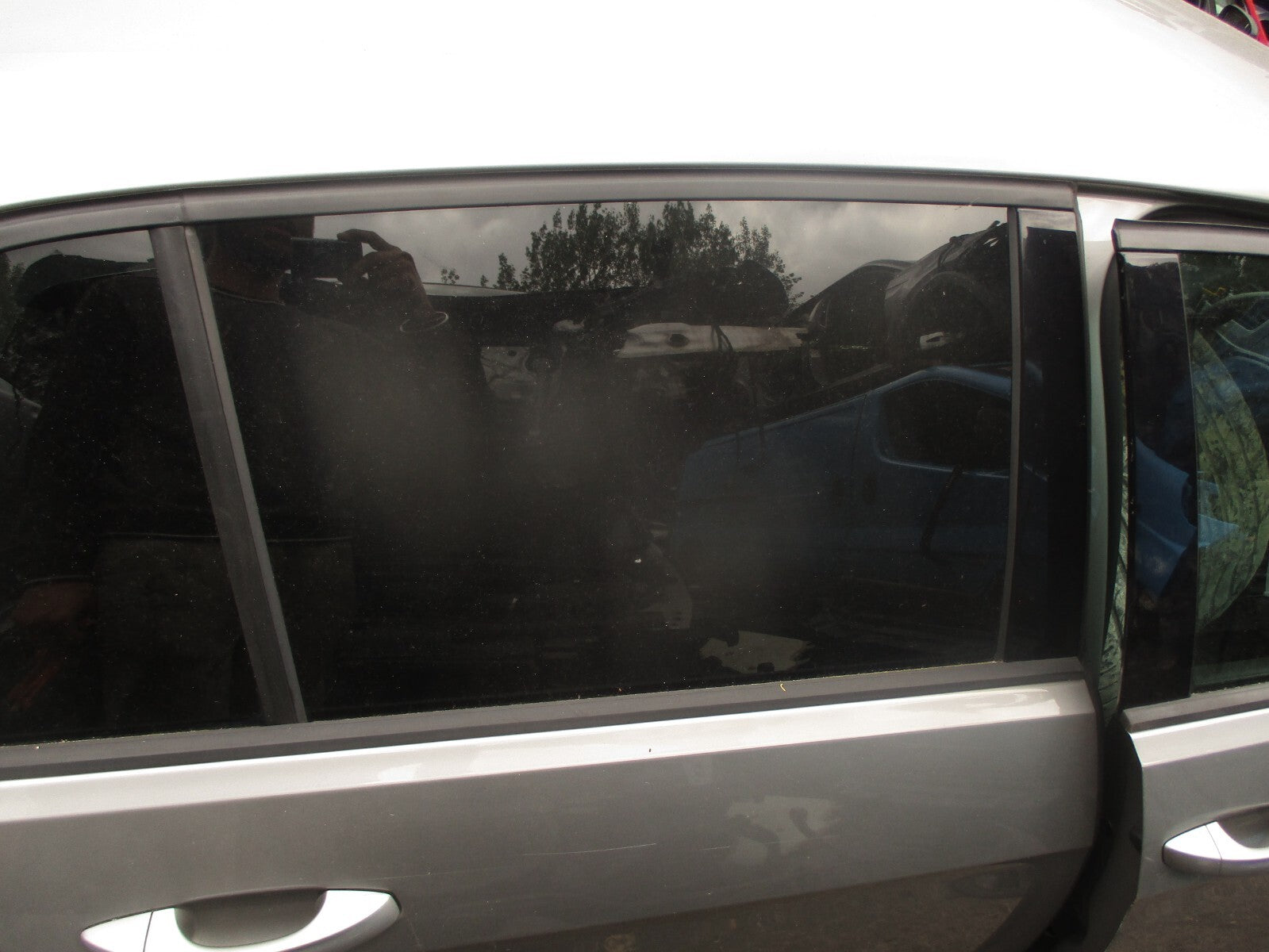 2014 VOLKSWAGEN GOLF MK7 OSR DRIVER SIDE REAR RIGHT WINDOW DROP DOWN GLASS
