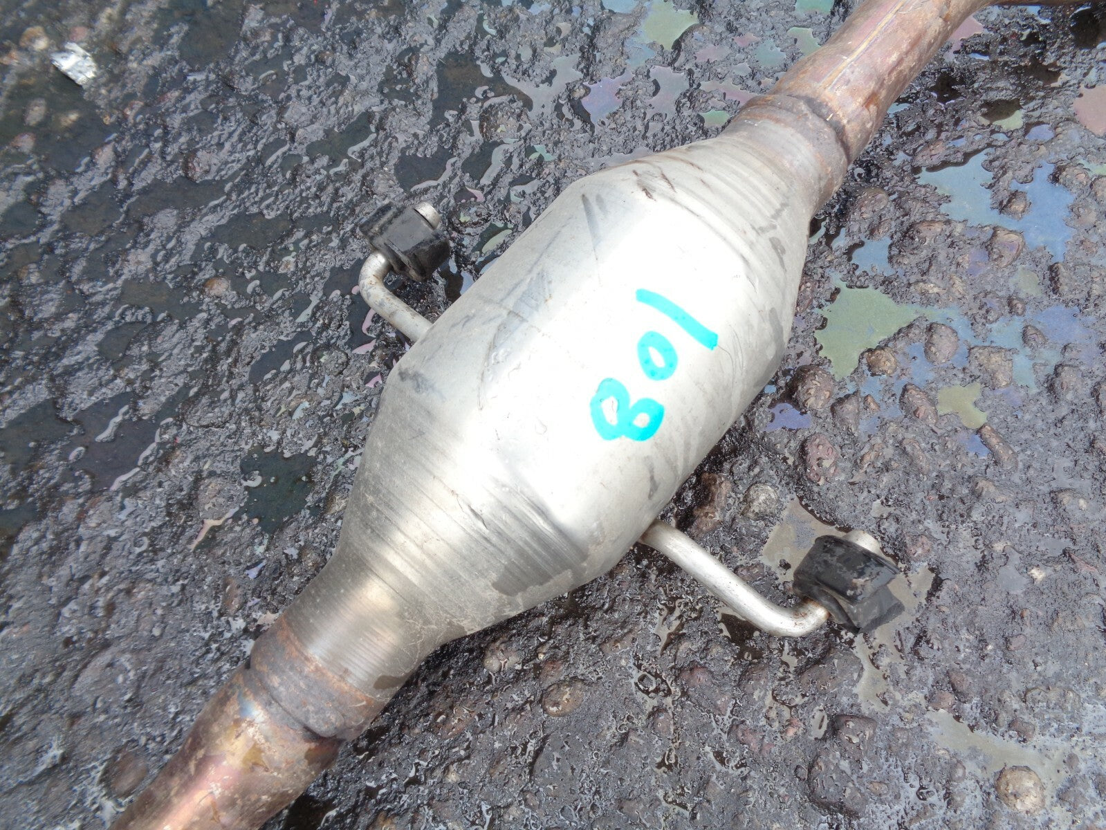 PEUGEOT 108 2017 HATCHBACK 5 DOOR COMPLETE EXHAUST WITH CATALYTIC CONVERTER