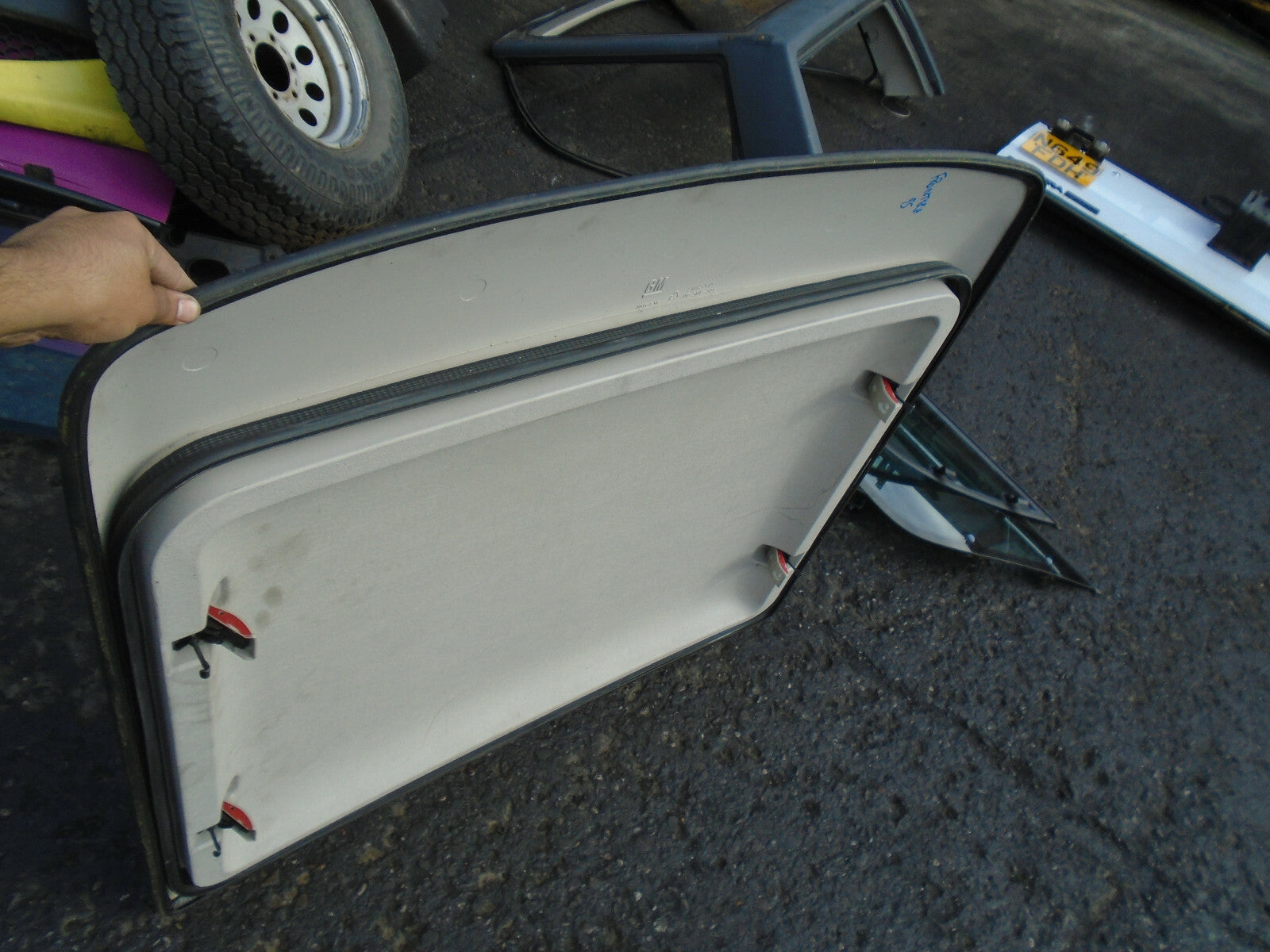 VAUXHALL FRONTERA MK1 1995 3 DOOR SPORT TOP ROOF HARDTOP FRAME COVER