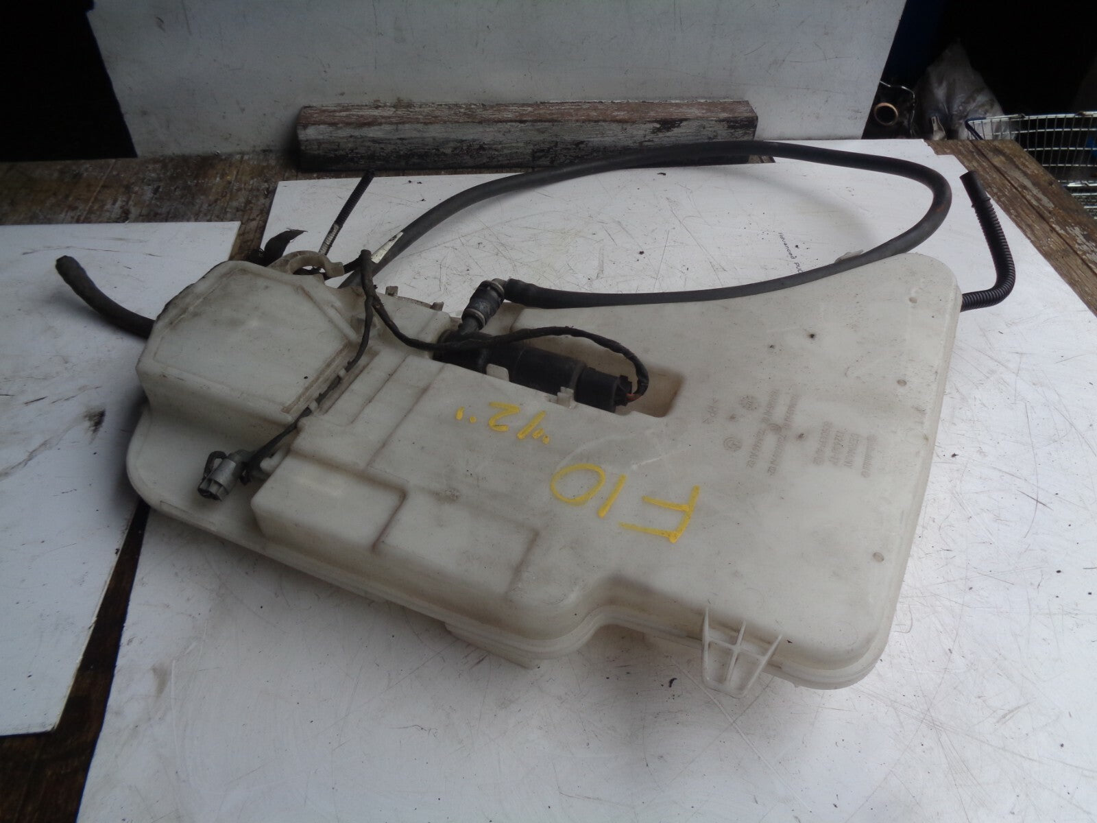 BMW 5 SERIES F10 2012 WATER WASHER BOTTLE PIPE 132640-11