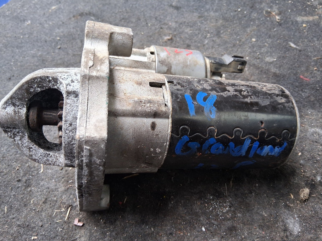 2018 VAUXHALL GRANDLAND X SE 1.2 PETROL STARTER MOTOR 9674077280
