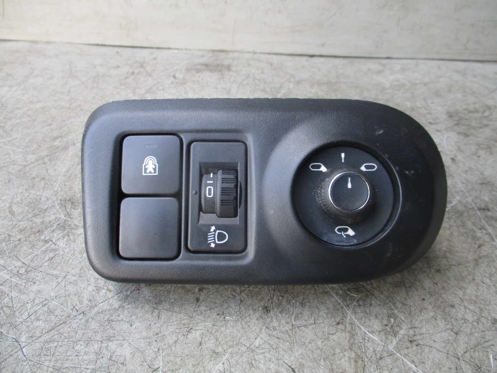 2018 CITROEN CACTUS C4 HEADLIGHT & WING MIRROR ADJUST CONTROL SWITCH