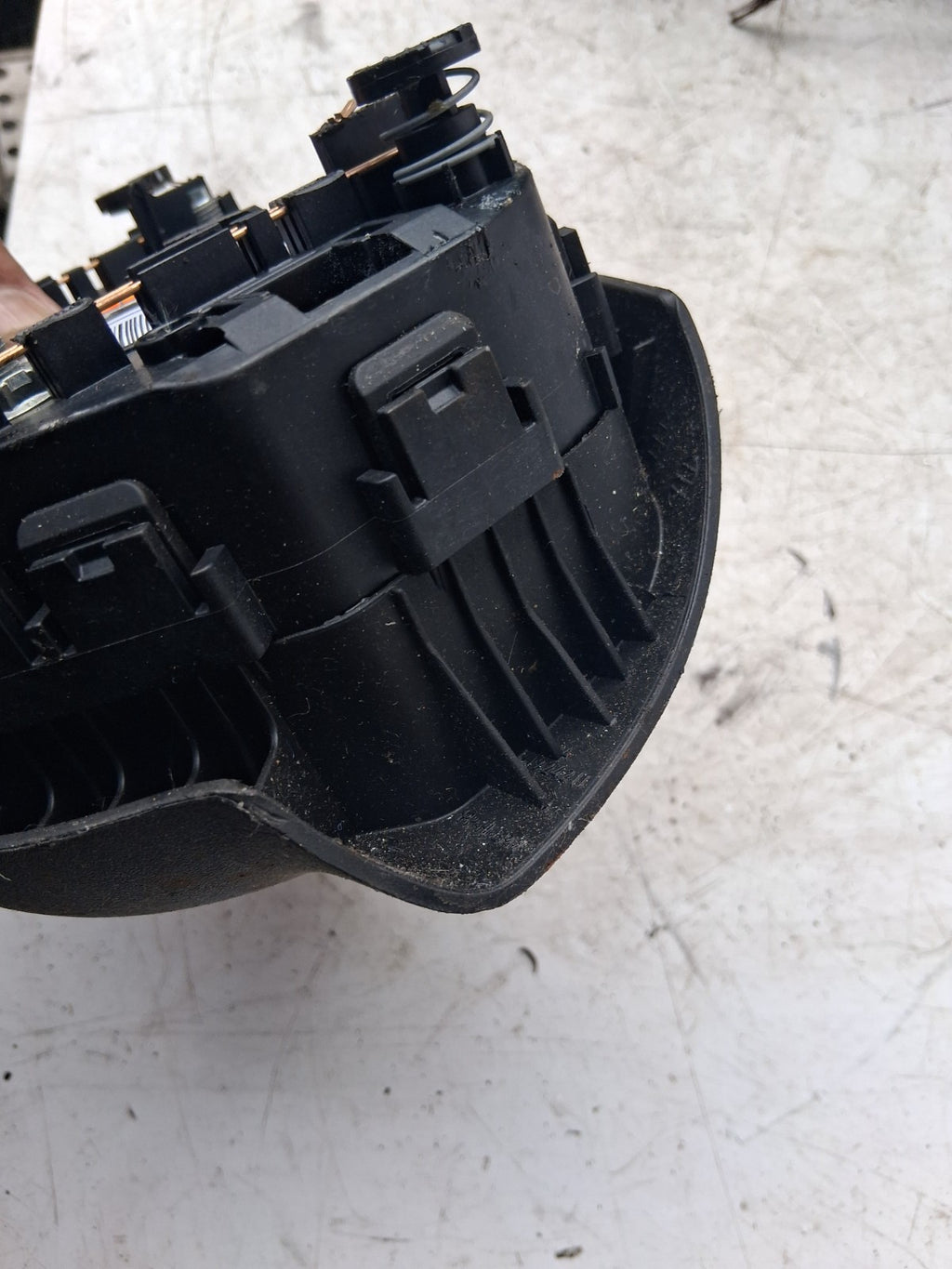 2010 FIAT 500 LOUNGE MK1 STEERING WHEEL AIRBAG 735452889