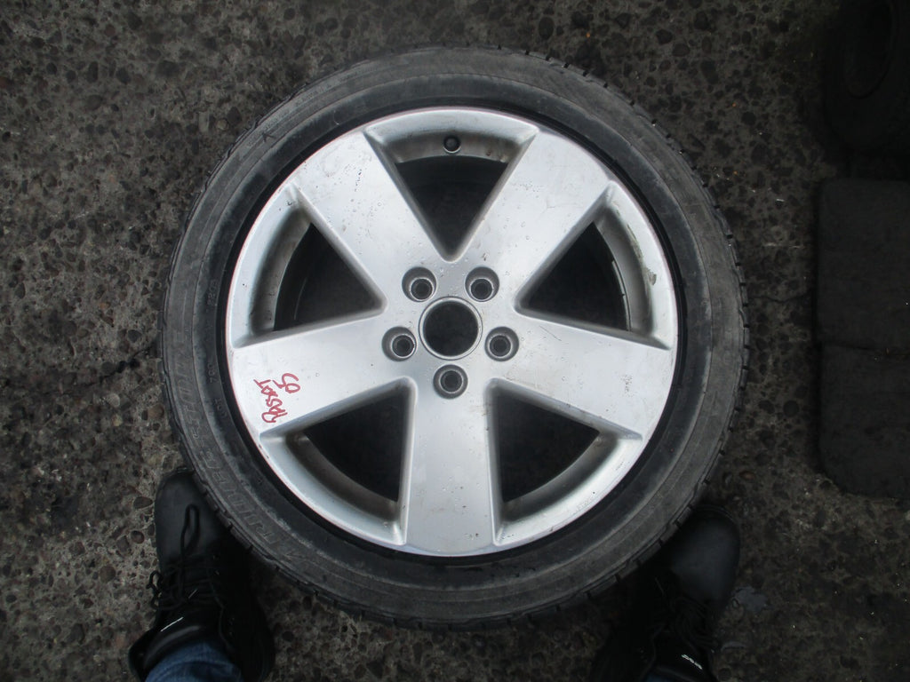 VW VOLKSWAGEN PASSAT 2006 B6 SALOON ALLOY WHEEL WITH 17 INCH TYRE