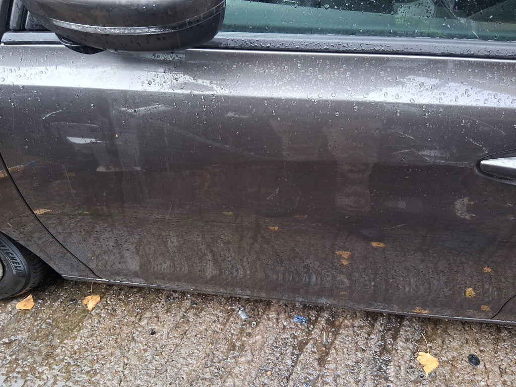 2015 PEUGEOT 308 MK2 ESTATE NSF PASSENGER SIDE FRONT BARE DOOR GREY MOKA KKS