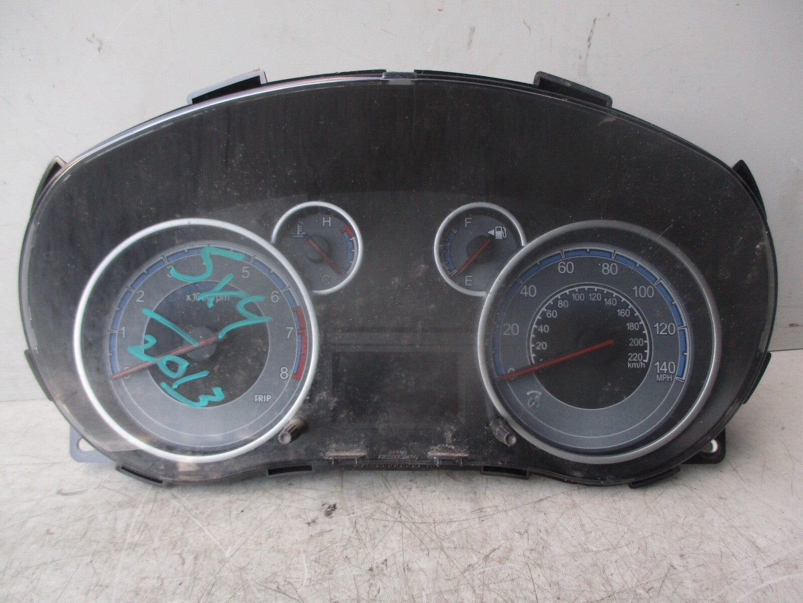 2013 SUZUKI SX4 SZ3 1.6 PETROL SPEEDO SPEEDOMETER INSTRUMENT CLUSTER 3411055L60