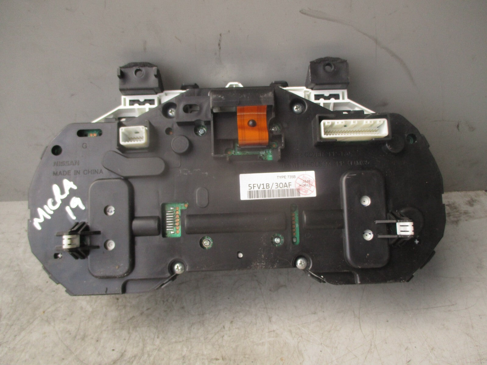 2019 NISSAN MICRA K14 MK5 SPEEDO SPEEDOMETER INSTRUMENT CLUSTER