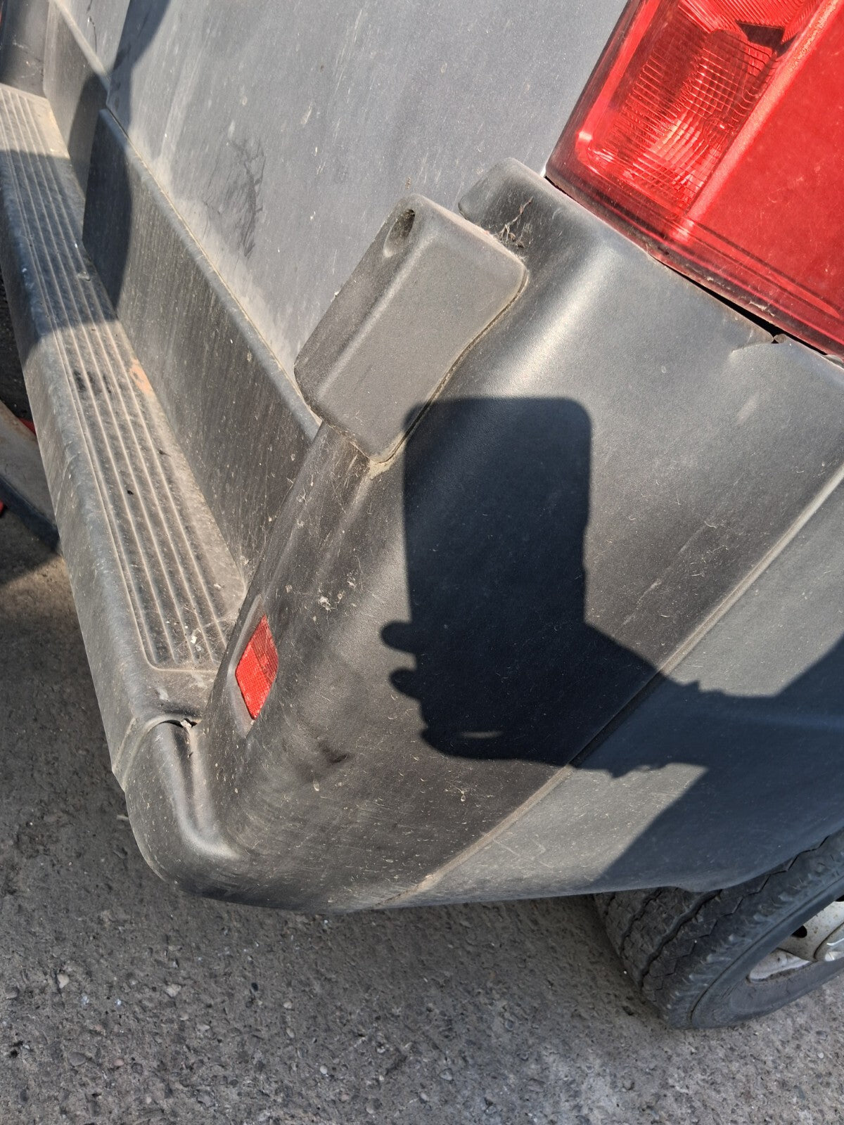 2021 PEUGEOT BOXER MK3 OSR DRIVER SIDE REAR BUMPER CORNER