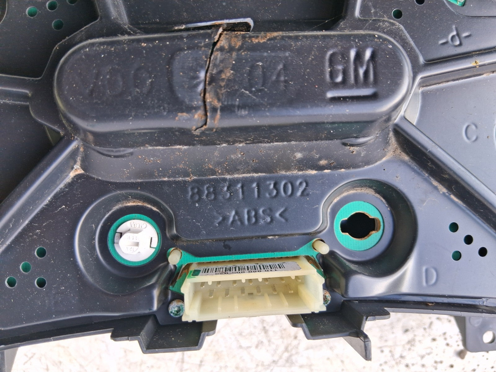 2005 VAUXHALL CORSA C SPEEDO SPEEDOMETER INSTRUMENT CLUSTER 88311302
