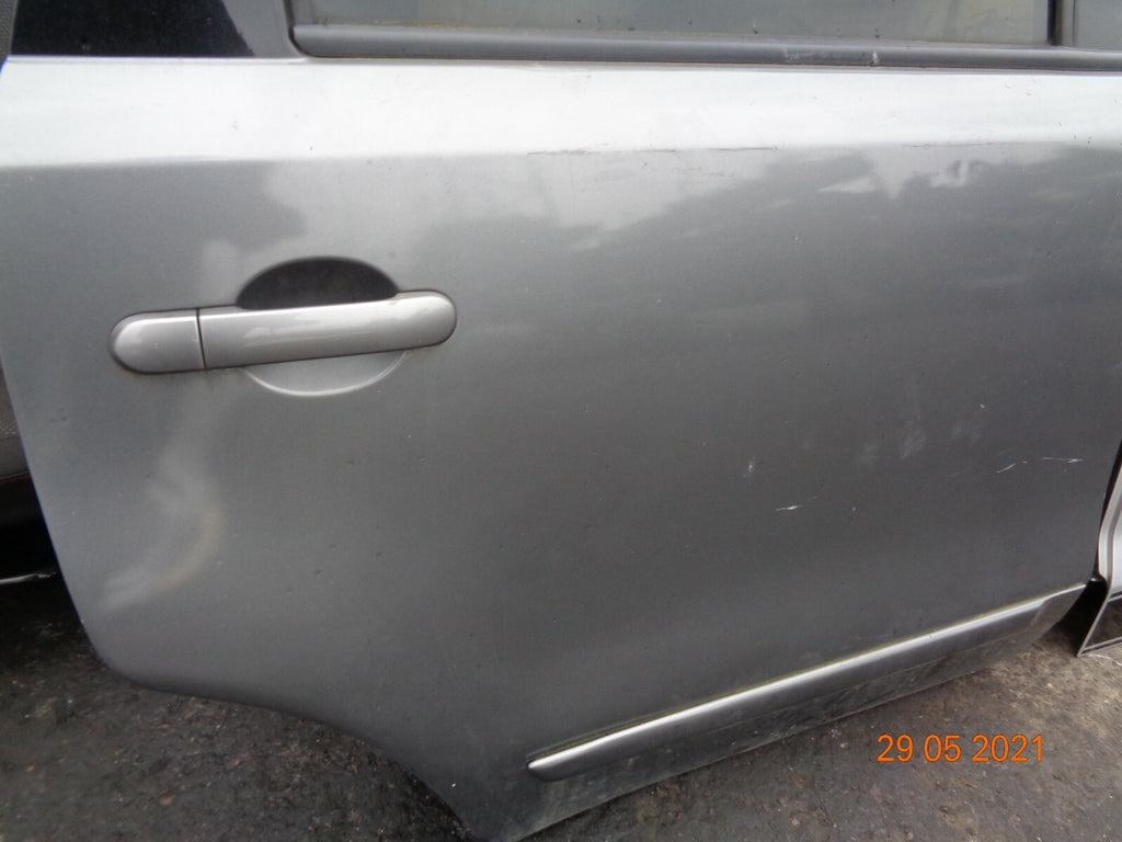 NISSAN NOTE E11 MK1 2009 OSR DRIVER REAR COMPLETE DOOR GLASS REGULATOR GREY