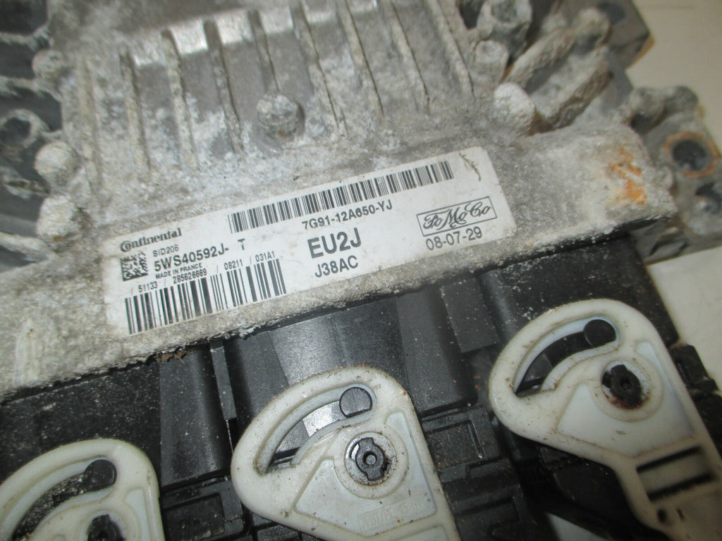 FORD MONDEO MK4 2008 1.8 DIESEL ECU ENGINE CONTROL MODULE ECU 7G9112A650YJ