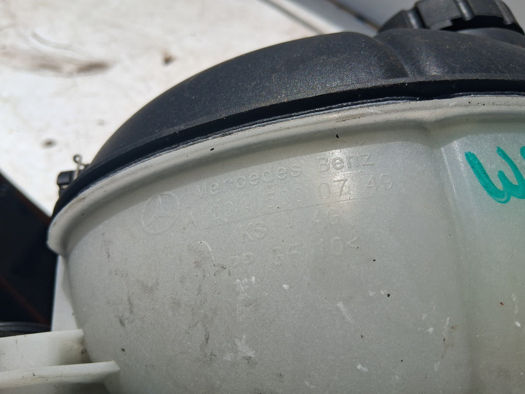 MERCEDES BENZ C CLASS W204 2015 COOLANT WATER EXPANSION TANK