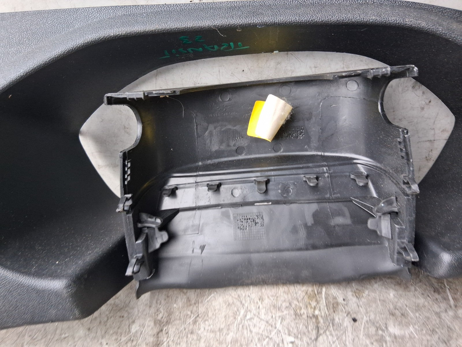 2023 FORD TRANSIT 350 MK8 INSTRUMENT CLUSTER STEERING COLUMN TRIM JK213530ACW