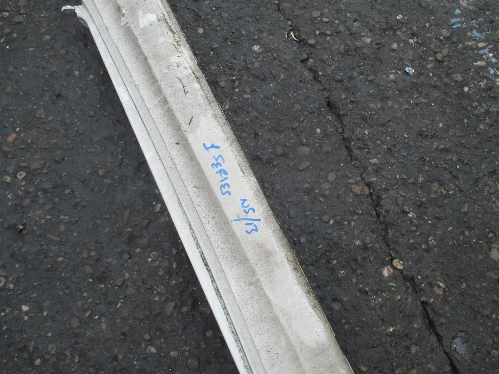 BMW 1 SERIES E88 2013 SPORT NS PASSENGER SIDE SIDE SKIRT ALPINE WHITE 300