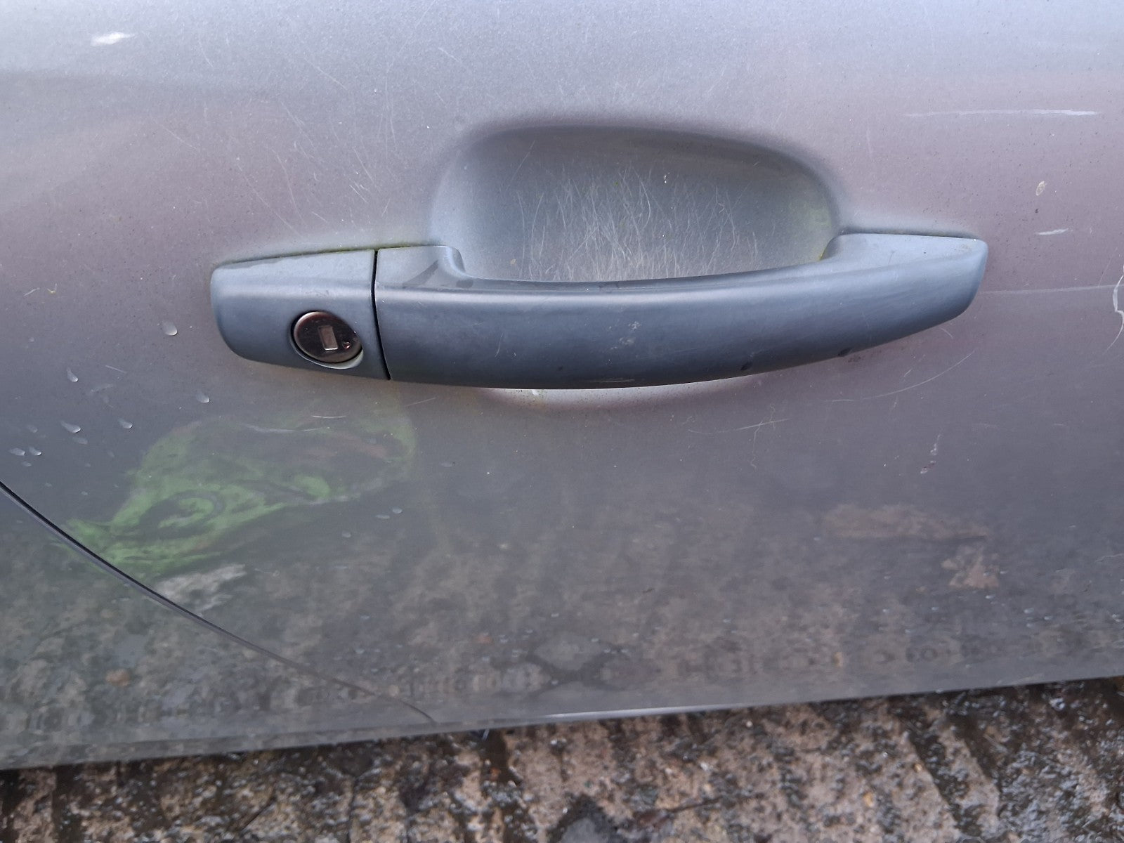 2018 VAUXHALL CORSA E 3 DOOR CORSA VAN OS DRIVER SIDE RIGHT EXTERIOR DOOR HANDLE