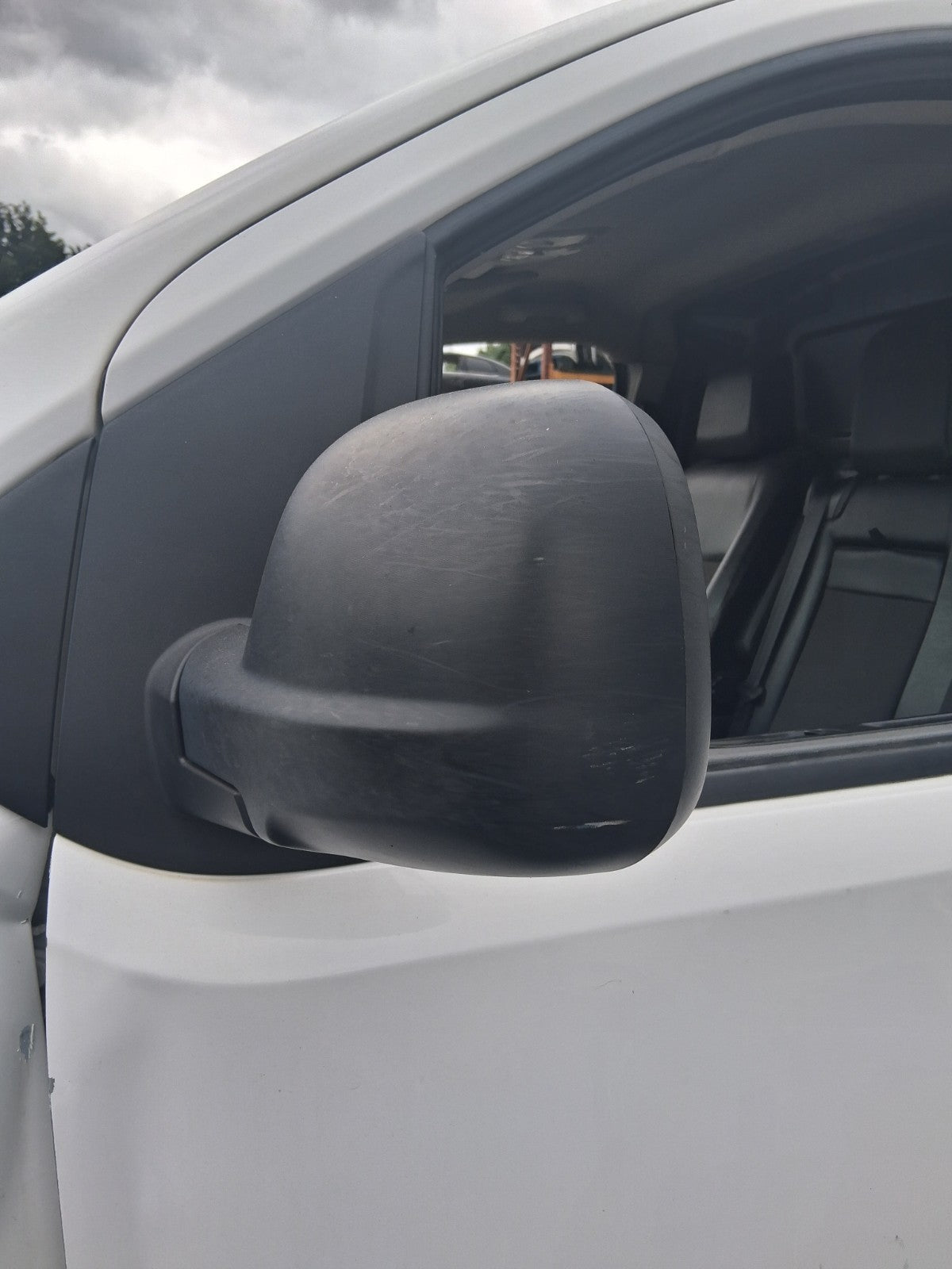 2019 CITROEN DISPATCH VIVARO MK3 NSF PASSENGER SIDE FRONT WING MIRROR BLACK