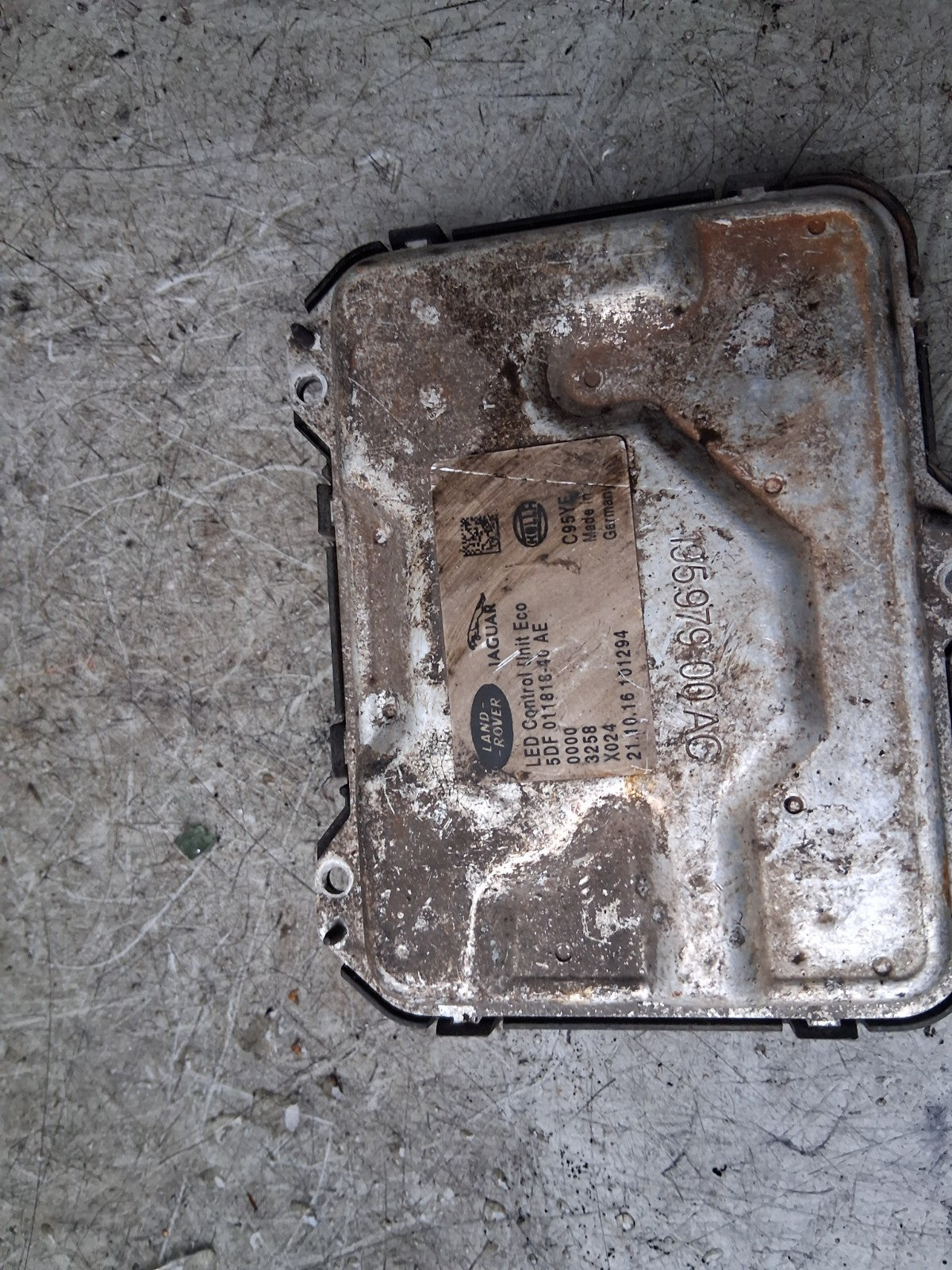 2019 JAGUAR XE X760 HEADLIGHT BALLAST CONTROL MODULE 5DF01181840AE
