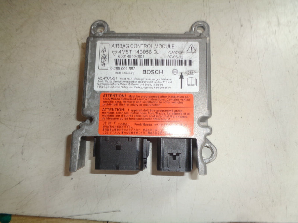 FORD FOCUS MK2 PREFACELIFT 2007 SAFETY BAG CONTROL MODULE 4M5T14B056BJ