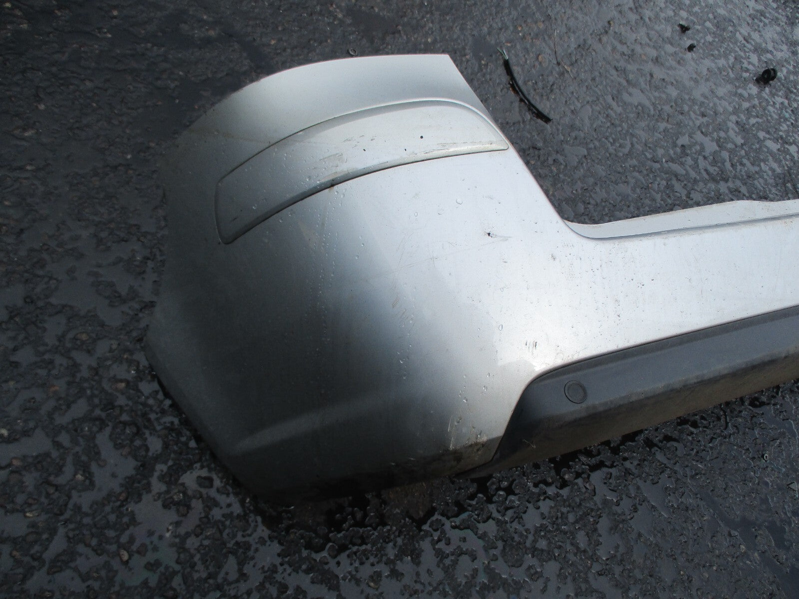 VAUXHALL ZAFIRA B 2013 FACELIFT REAR COMPLETE BUMPER PDC ARGOS SILVER Z176