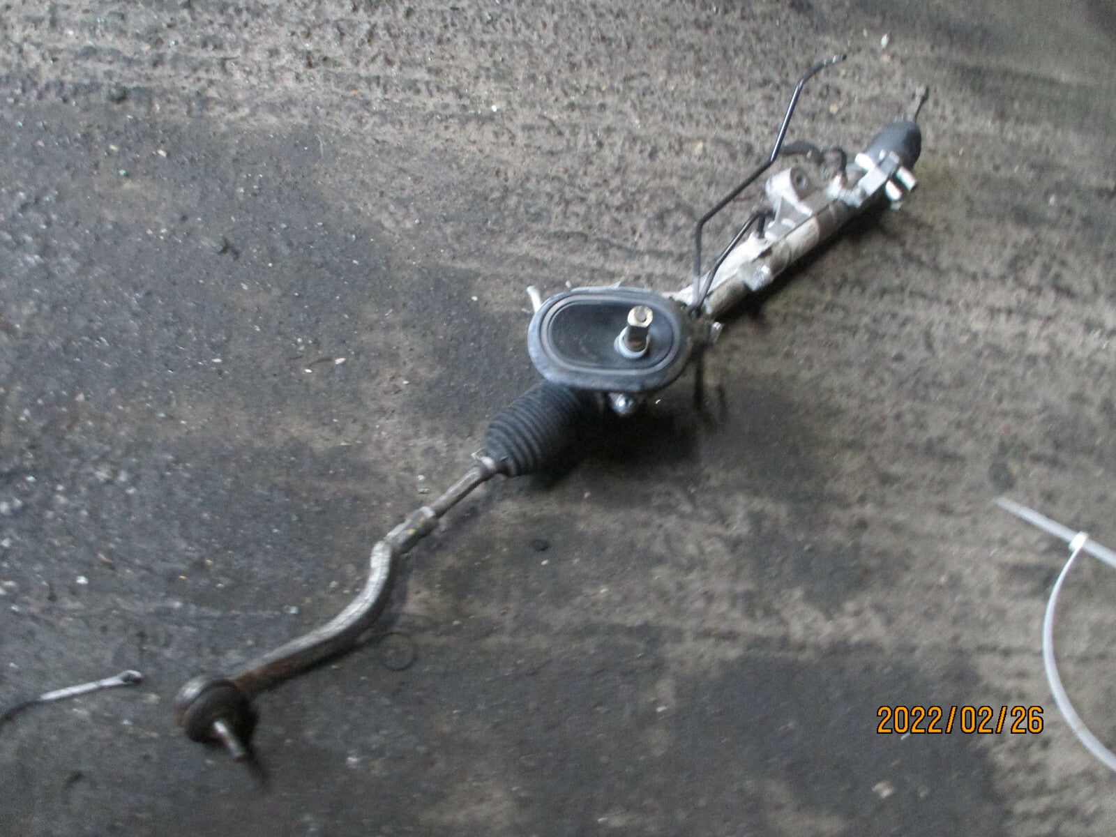 DACIA SANDERO 2017 MK2 POWER STEERING RACK 490011854R