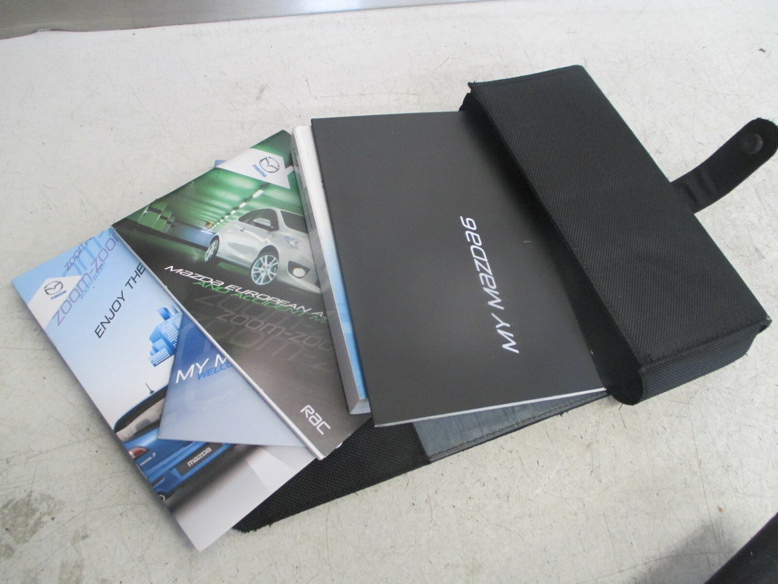 MAZDA 6 MK2 2011 OWNER MANUAL WALLET SERVICE BOOK