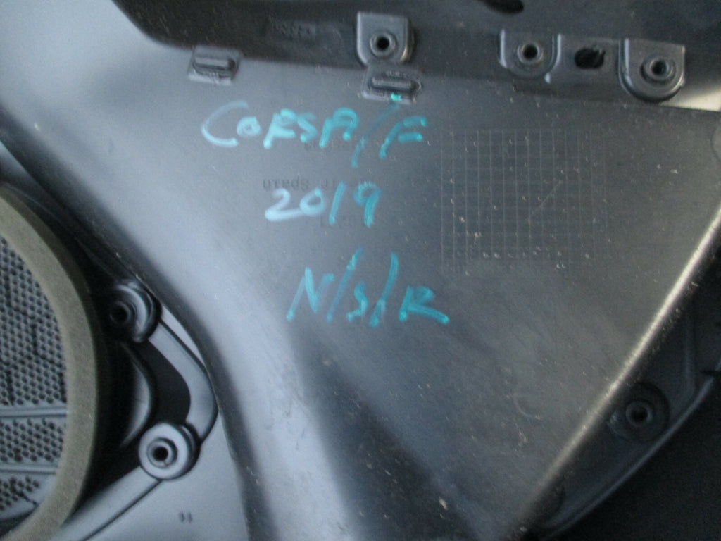 VAUXHALL CORSA F 2019 NSR REAR PASSENGER SIDE DOOR CARD PANEL TRIM 464275993