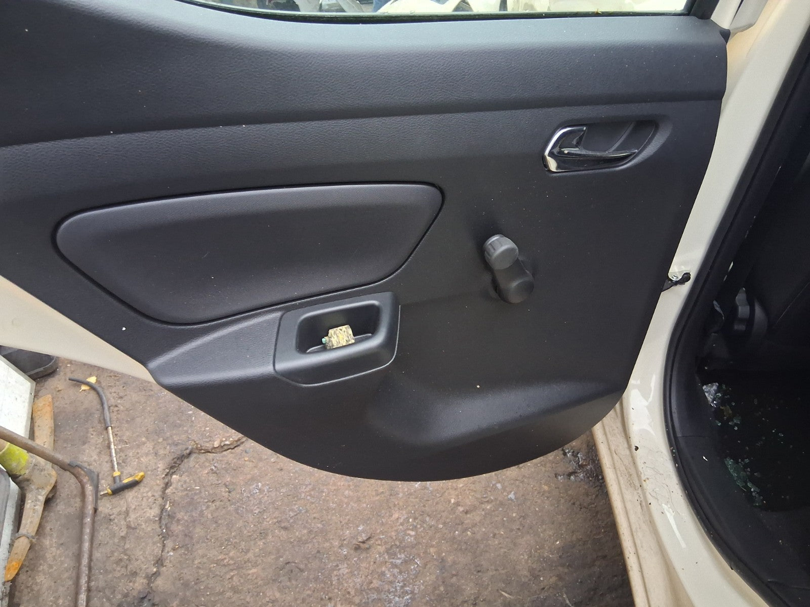 2018 NISSAN MICRA K14 NSR PASSENGER SIDE REAR LEFT DOOR CARD PANEL