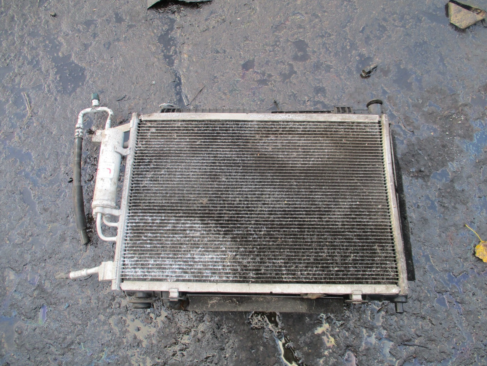 2017 FORD KA PLUS + MK3 1.2 PETROL RAD PACK RADIATOR AC CONDENSER COOLING FAN