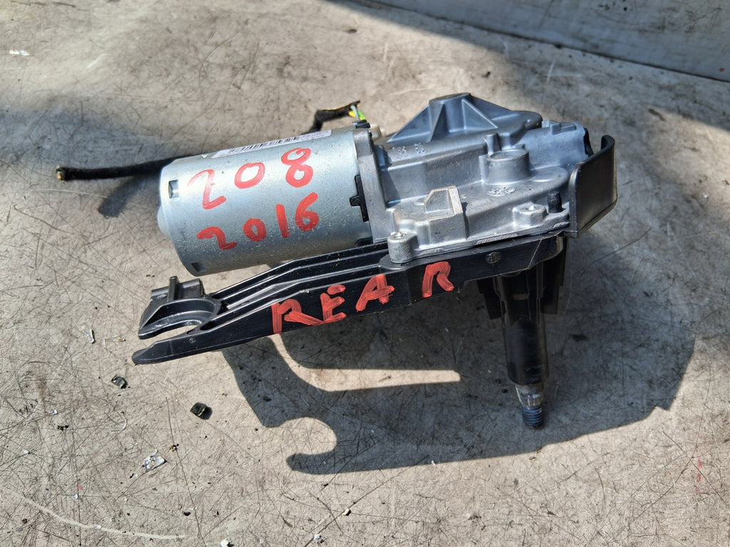 2016 PEUGEOT 208 REAR TAILGATE BOOTLID WIPER MOTOR 9673251380