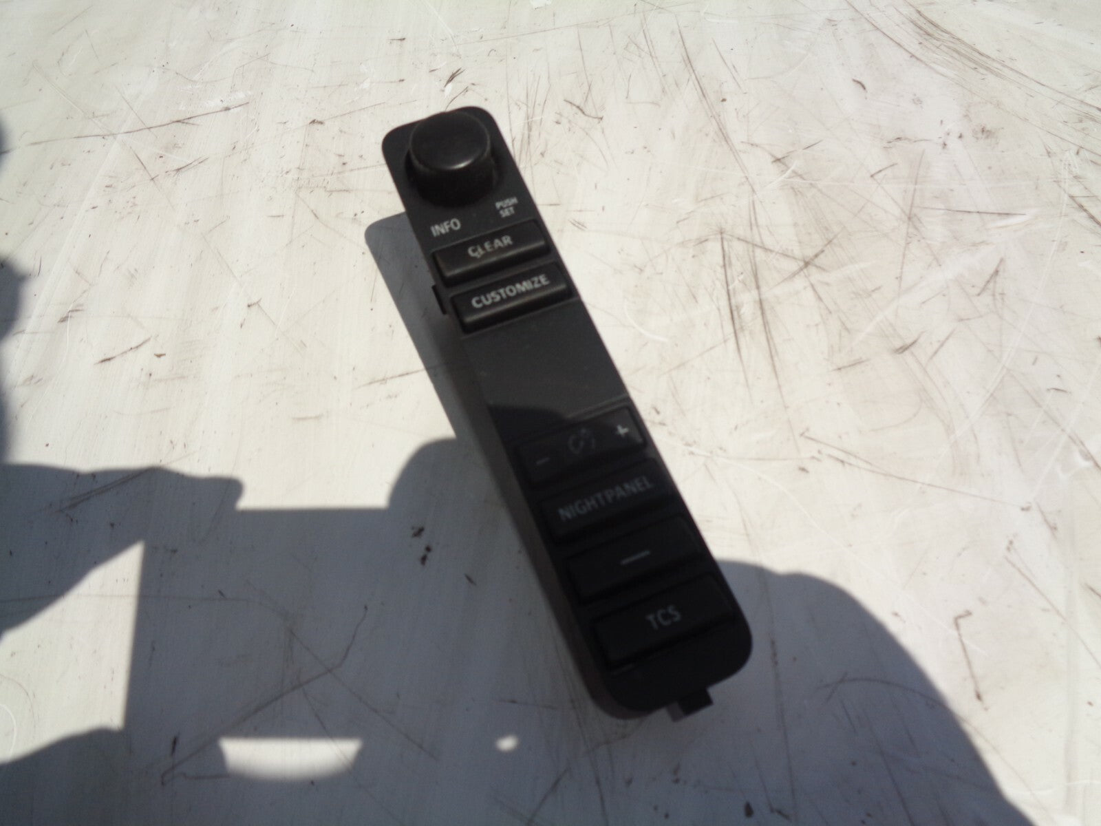SAAB 93 9-3 2004 CRUISE CONTROL SWITCH PANEL 12792587jd