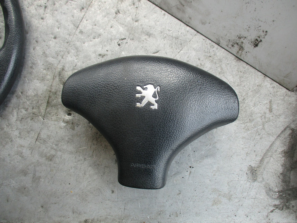 PEUGEOT 106 PHASE 2 MK2 STEERING WHEEL AIRBAG SAFETY BAG BLACK 96370304ZL