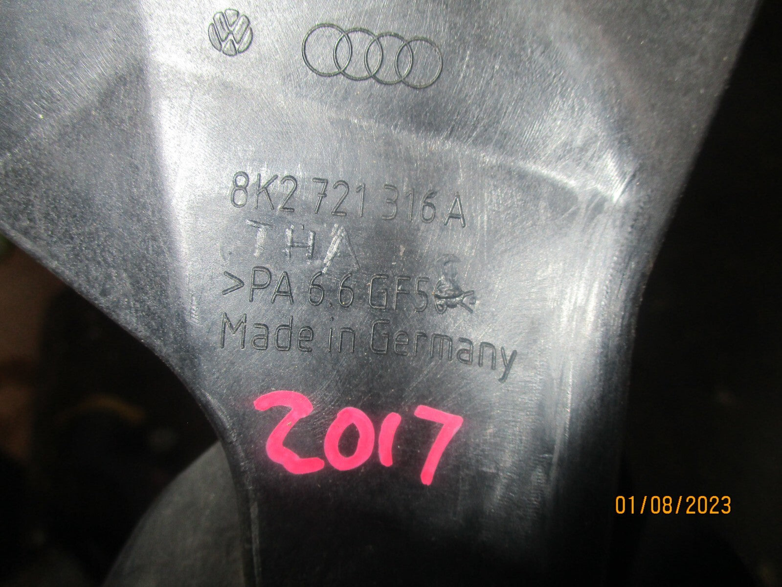 AUDI A6 C7 2017 ACCELERATOR THROTTLE PEDAL 8K1723523A