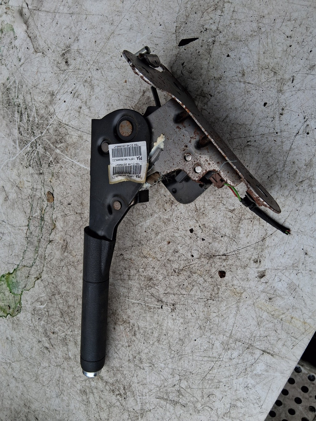 2021 CITROEN C3 MK3 MANUAL HANDBRAKE PARKING BRAKE LEVER MECHANISM