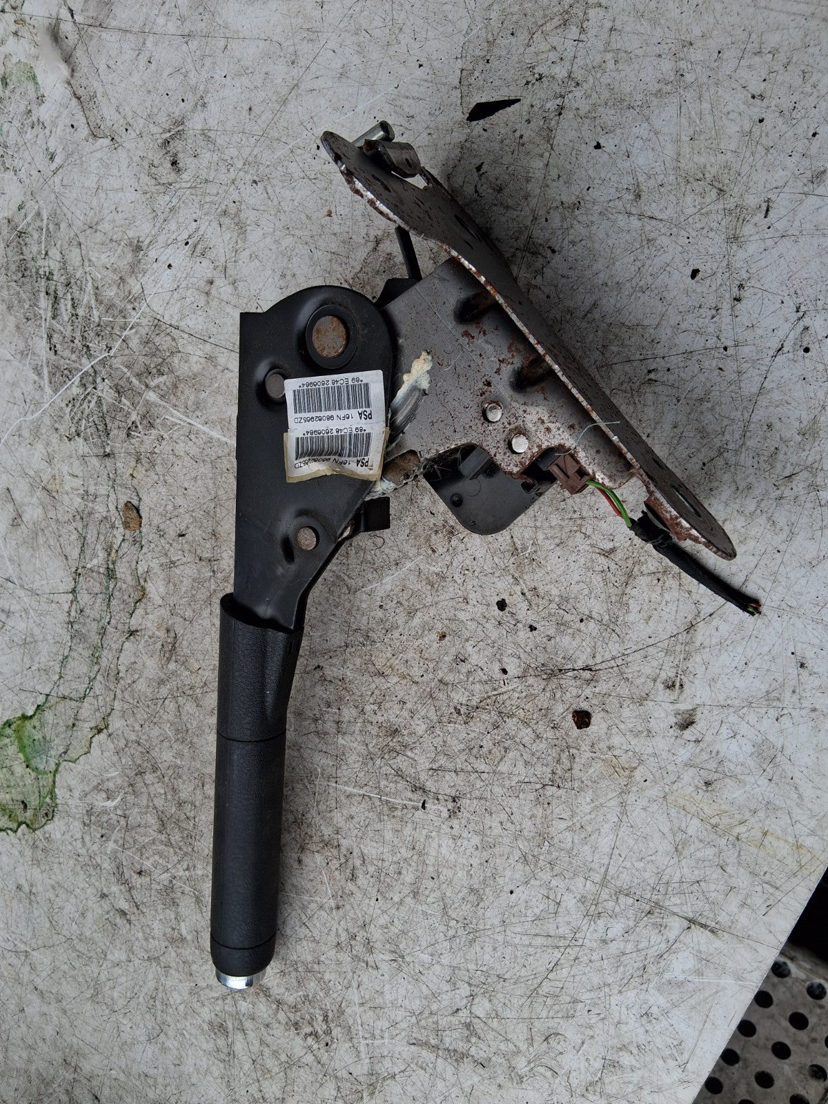 2021 CITROEN C3 MK3 MANUAL HANDBRAKE PARKING BRAKE LEVER MECHANISM